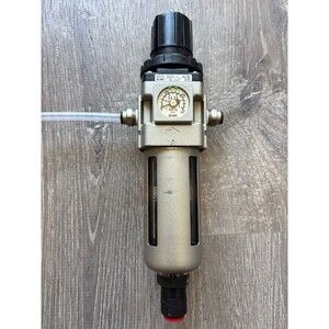 SMC AWD30-N02DE-Z Air Filter Regulator Lubricator FRL 1/4" w/ Gauge